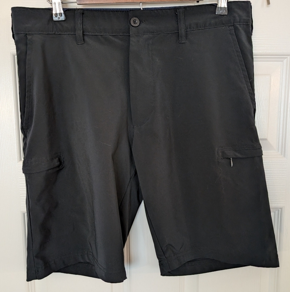 Men's NAT NAST Flat Front Zippered Pocket Shorts